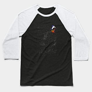 Gravity Tobe Fonseca Yin Yang Astronaut Scuba by Tobe Fonseca Baseball T-Shirt